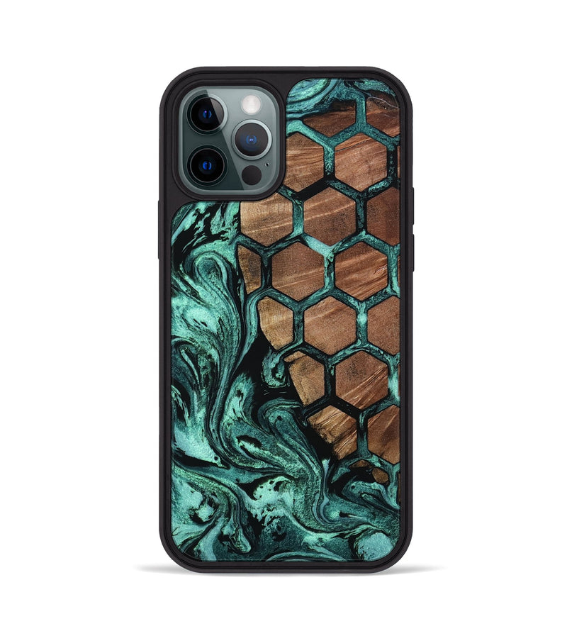 iPhone 12 Pro Wood Phone Case - Westin (Pattern, 805492)