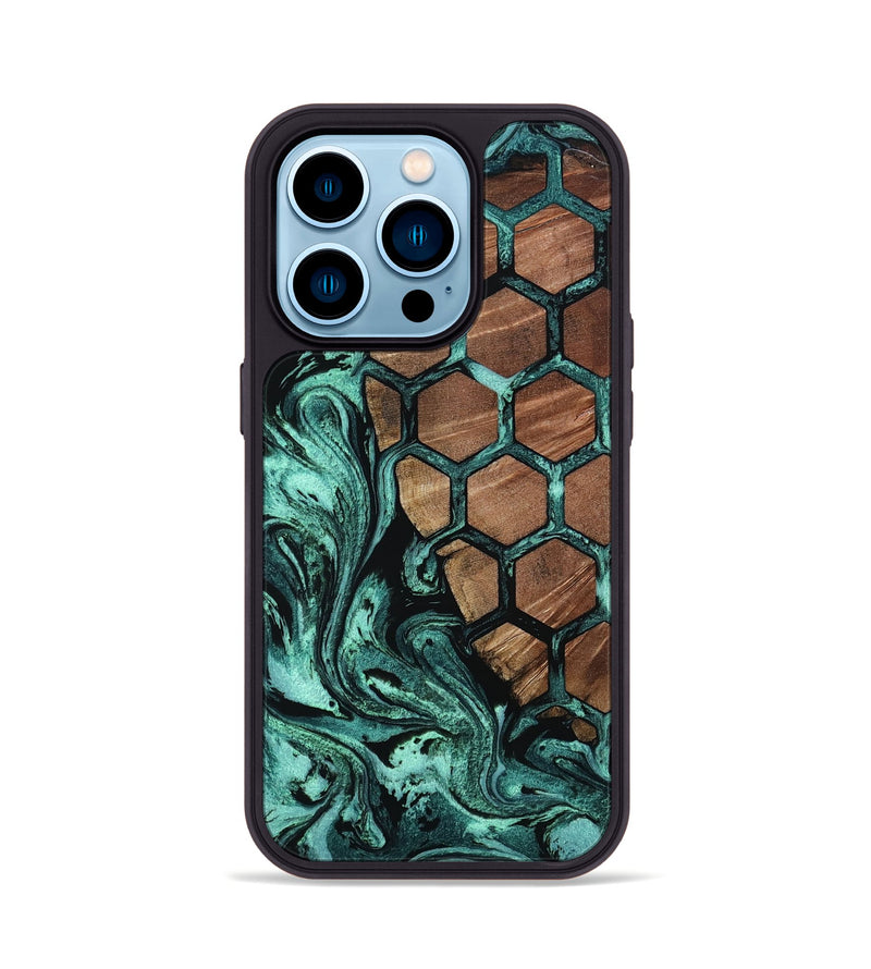 iPhone 14 Pro Wood Phone Case - Westin (Pattern, 805492)