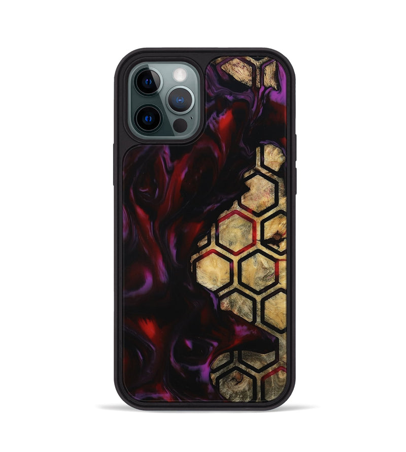 iPhone 12 Pro Wood Phone Case - Marquis (Pattern, 805493)