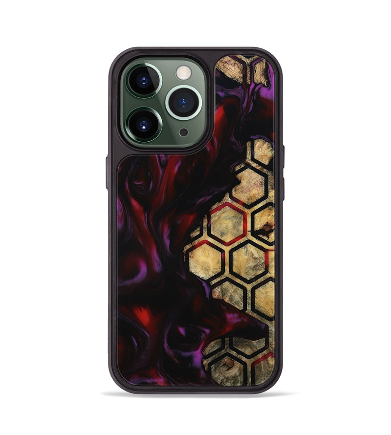 iPhone 13 Pro Wood Phone Case - Marquis (Pattern, 805493)