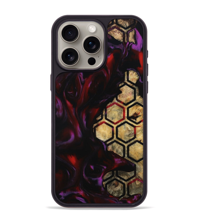iPhone 15 Pro Max Wood Phone Case - Marquis (Pattern, 805493)