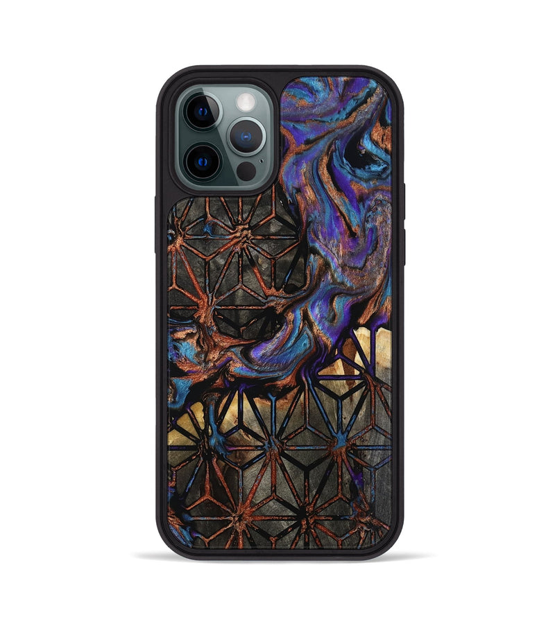 iPhone 12 Pro Wood Phone Case - Darnell (Pattern, 805495)