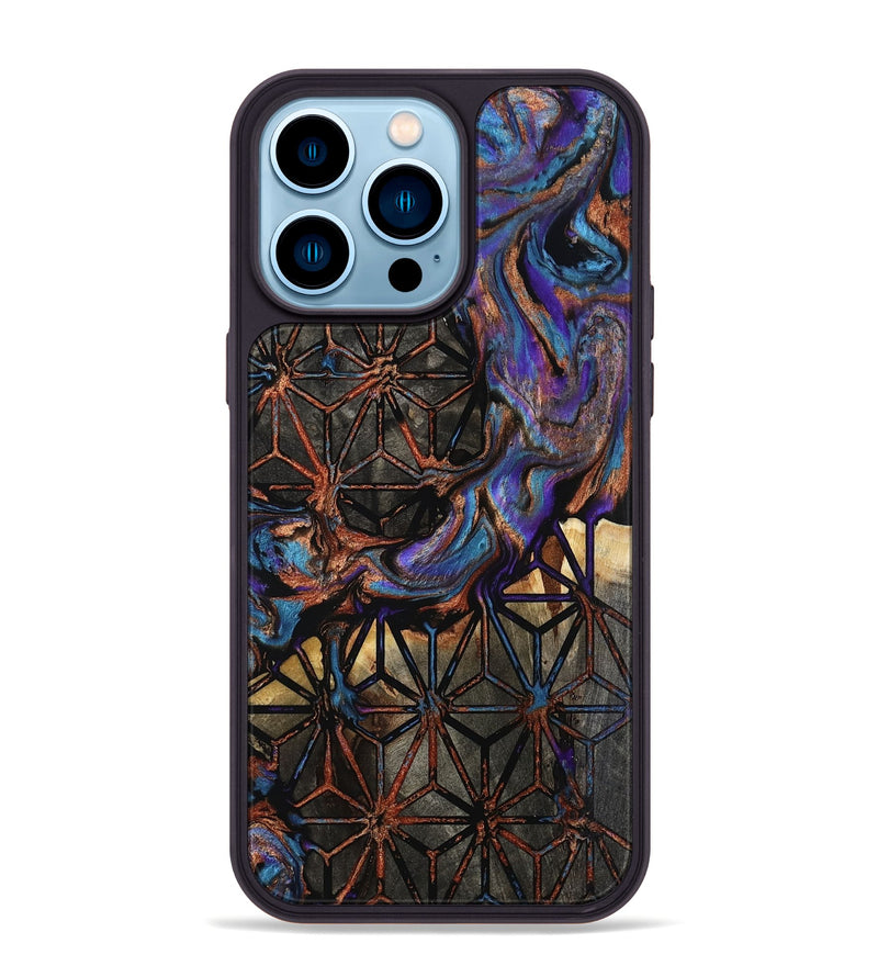 iPhone 14 Pro Max Wood Phone Case - Darnell (Pattern, 805495)