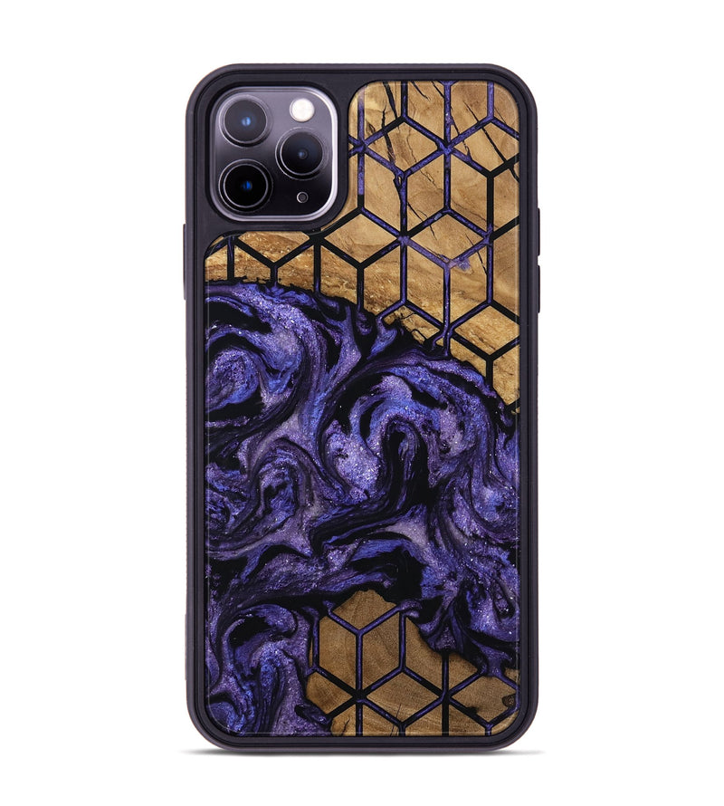 iPhone 11 Pro Max Wood Phone Case - Aliana (Pattern, 805499)