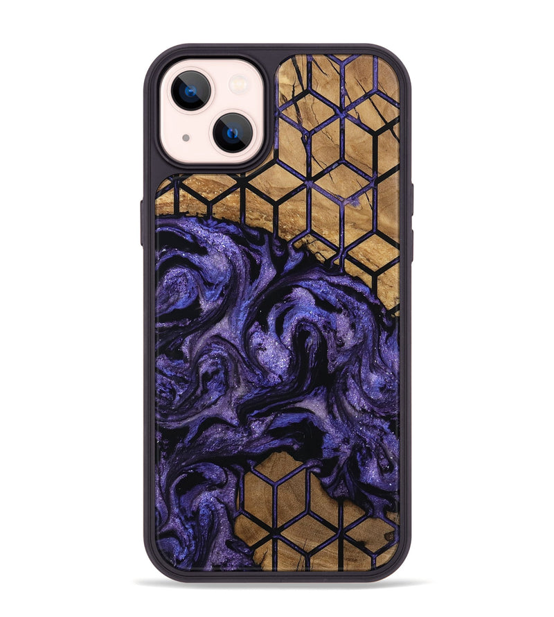 iPhone 14 Plus Wood Phone Case - Aliana (Pattern, 805499)
