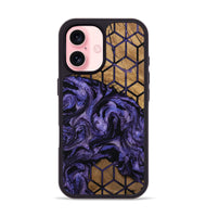 iPhone 16 Wood Phone Case - Aliana (Pattern, 805499)