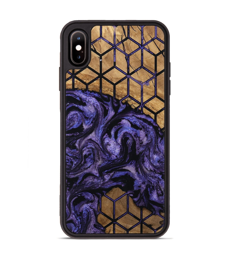 iPhone Xs Max Wood Phone Case - Aliana (Pattern, 805499)