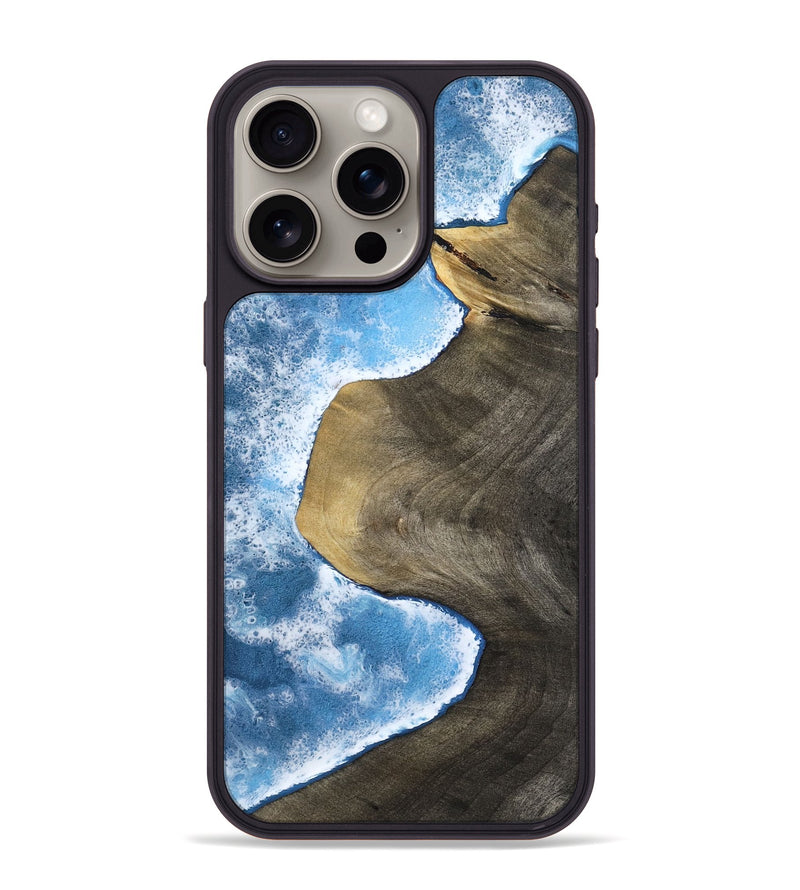 iPhone 15 Pro Max Wood Phone Case - Elinor (Coastal, 805508)