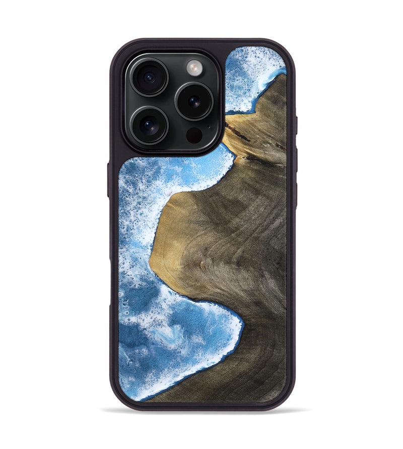iPhone 16 Pro Wood Phone Case - Elinor (Coastal, 805508)