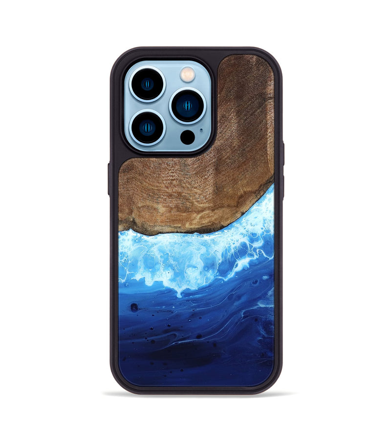 iPhone 14 Pro Wood Phone Case - Rena (Coastal, 805509)