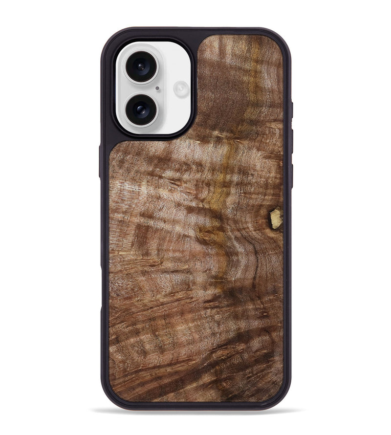 iPhone 16 Plus Wood Phone Case - Elenora (Wood Burl, 805513)