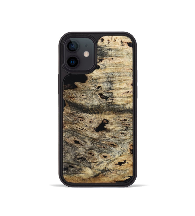 iPhone 12 mini Wood Phone Case - Fannie (Wood Burl, 805515)