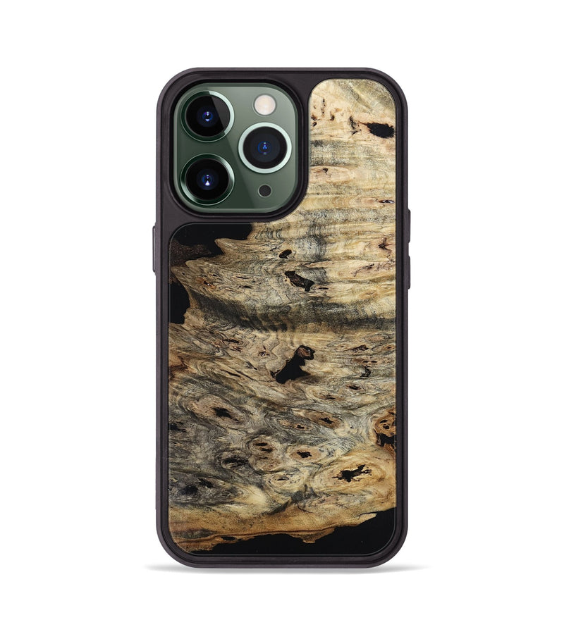 iPhone 13 Pro Wood Phone Case - Fannie (Wood Burl, 805515)