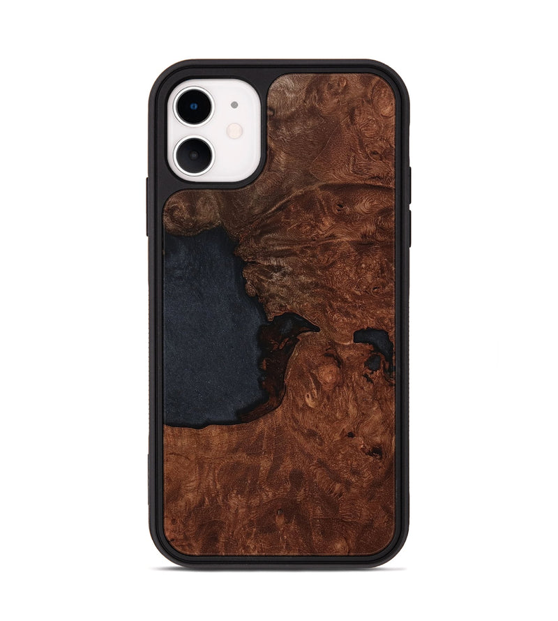 iPhone 11 Wood Phone Case - Lilyana (Wood Burl, 805516)