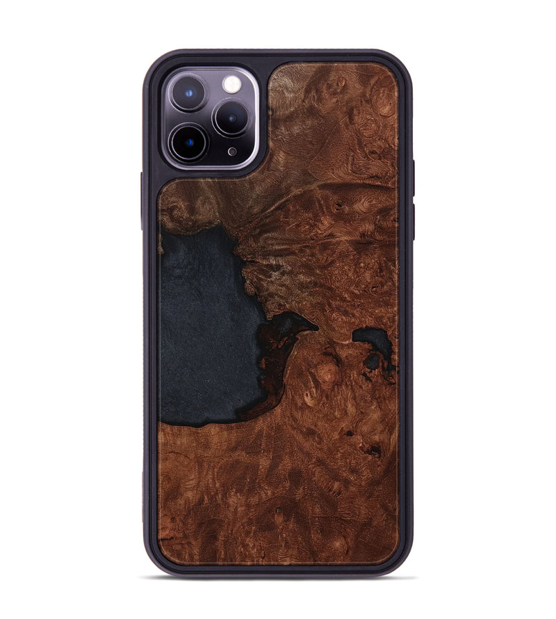 iPhone 11 Pro Max Wood Phone Case - Lilyana (Wood Burl, 805516)