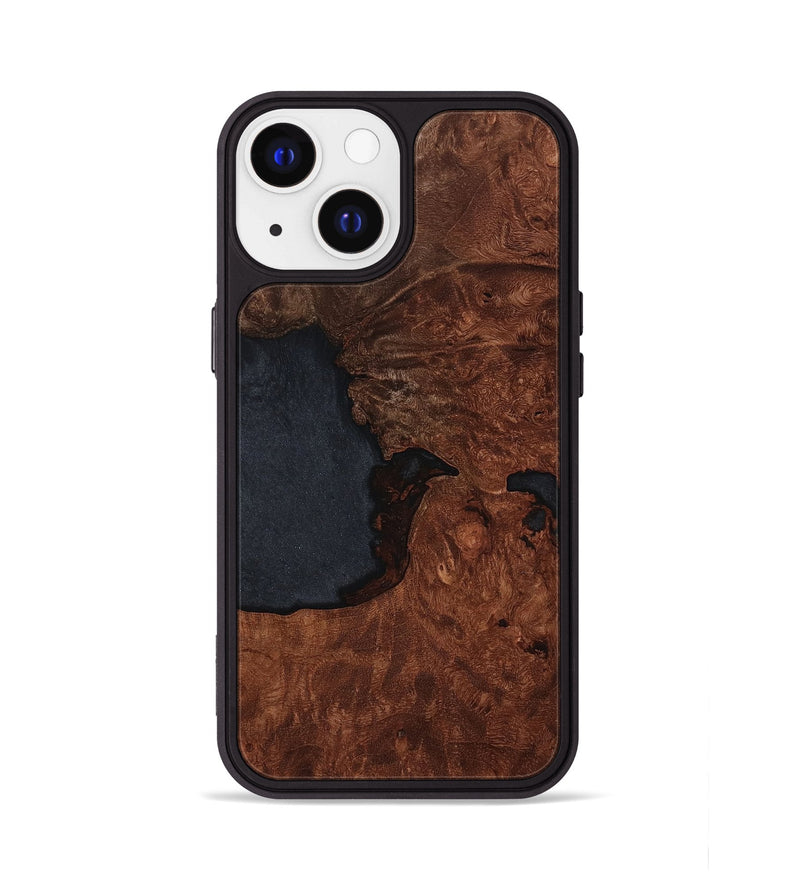 iPhone 13 Wood Phone Case - Lilyana (Wood Burl, 805516)