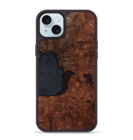 iPhone 15 Plus Wood Phone Case - Lilyana (Wood Burl, 805516)