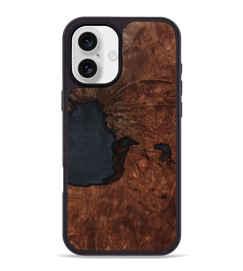 iPhone 16 Plus Wood Phone Case - Lilyana (Wood Burl, 805516)