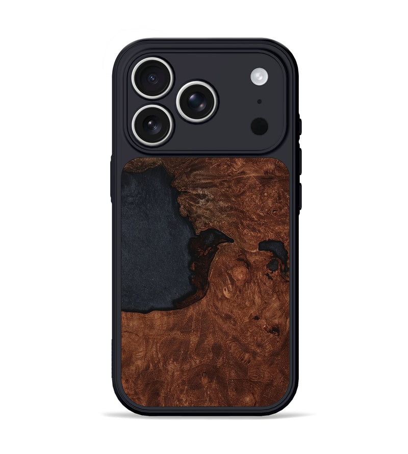 iPhone 17 Pro Wood Phone Case - Lilyana (Wood Burl, 805516)