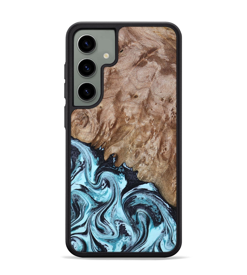 Galaxy S24 Plus Wood Phone Case - Cullen (Blue, 805517)