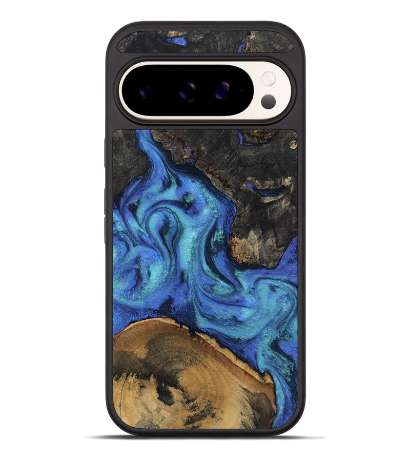 Pixel 10 Pro XL Wood Phone Case - Jed (Blue, 805518)