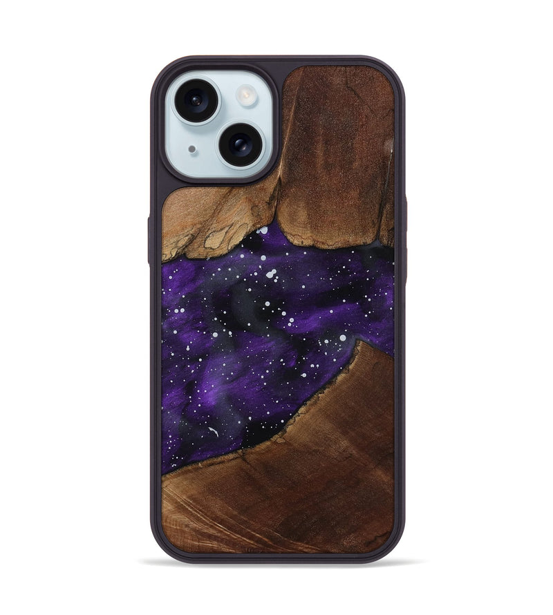 iPhone 15 Wood Phone Case - Malcolm (Cosmos, 805520)