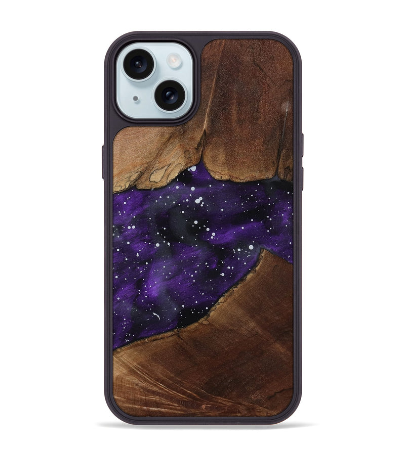 iPhone 15 Plus Wood Phone Case - Malcolm (Cosmos, 805520)