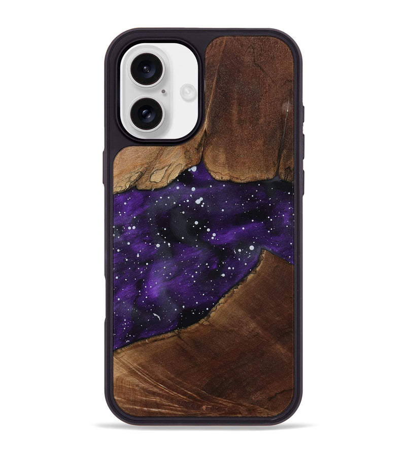 iPhone 16 Plus Wood Phone Case - Malcolm (Cosmos, 805520)