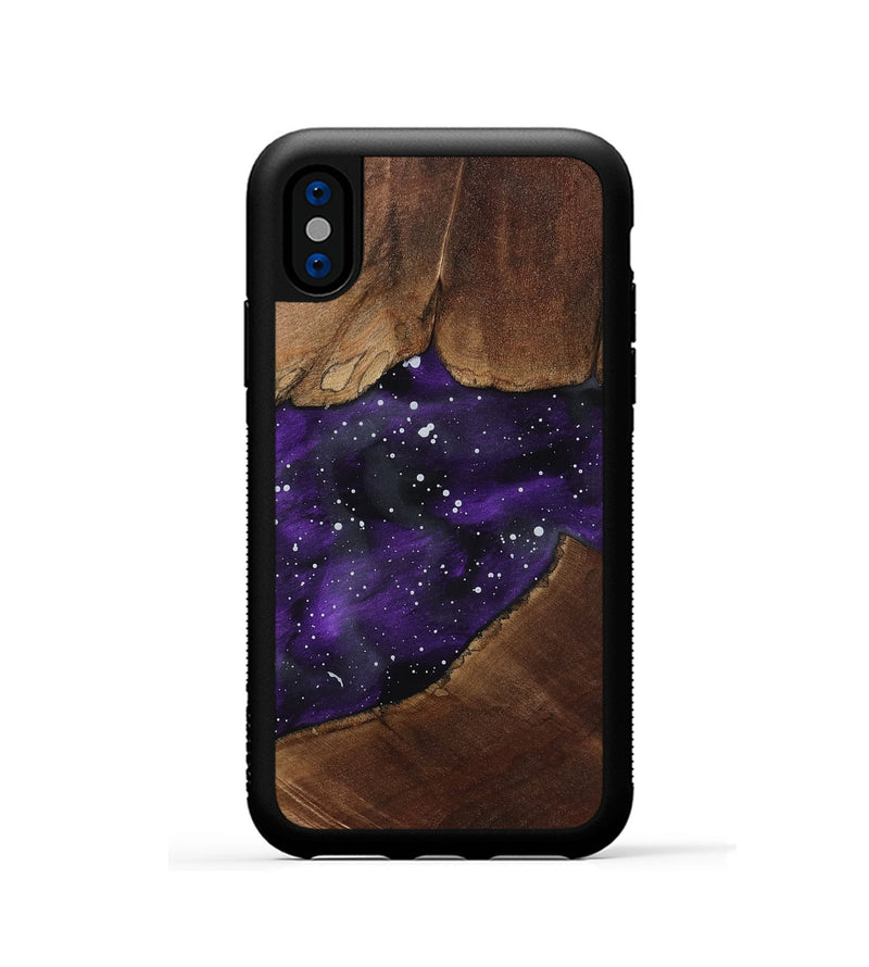 iPhone Xs Wood Phone Case - Malcolm (Cosmos, 805520)