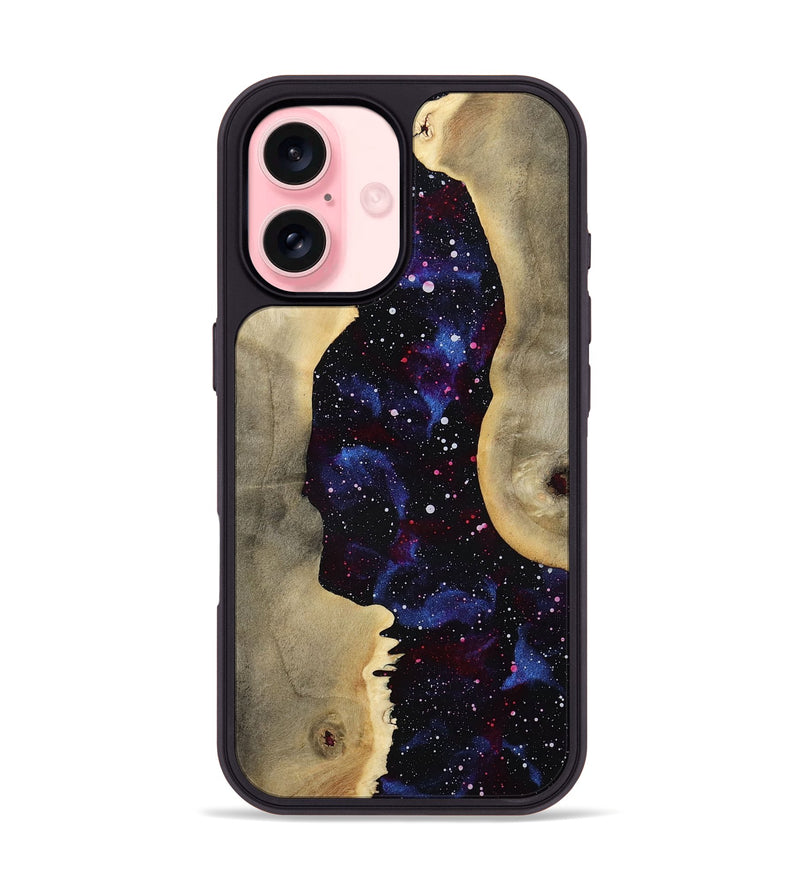 iPhone 16 Wood Phone Case - Braedon (Cosmos, 805521)