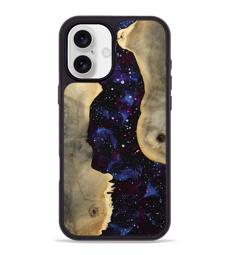 iPhone 16 Plus Wood Phone Case - Braedon (Cosmos, 805521)