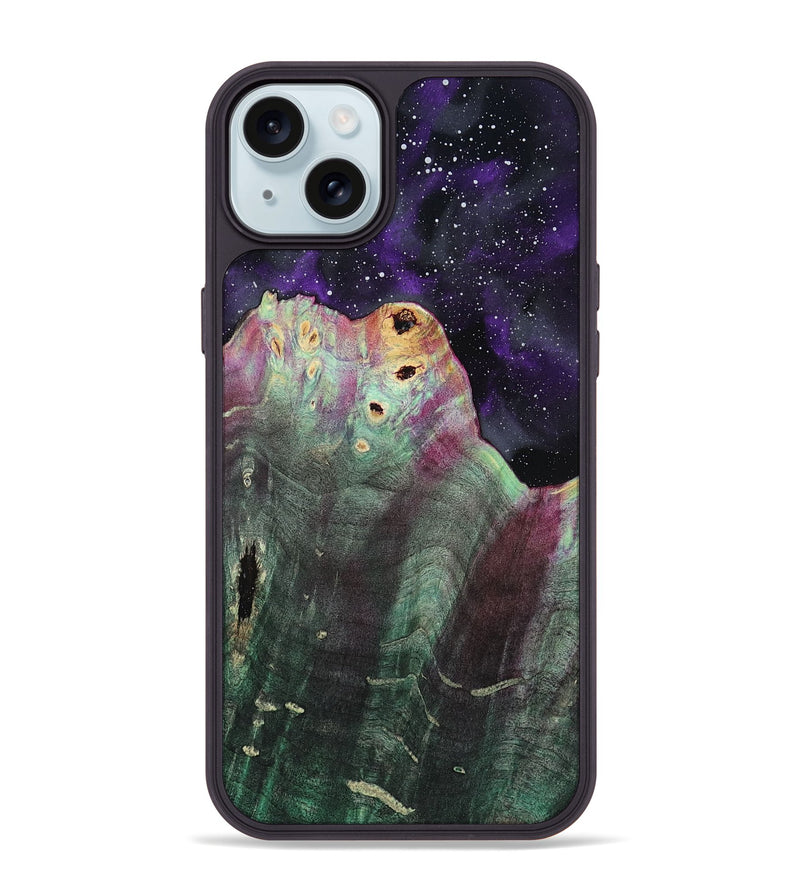 iPhone 15 Plus Wood Phone Case - Emil (Cosmos, 805522)