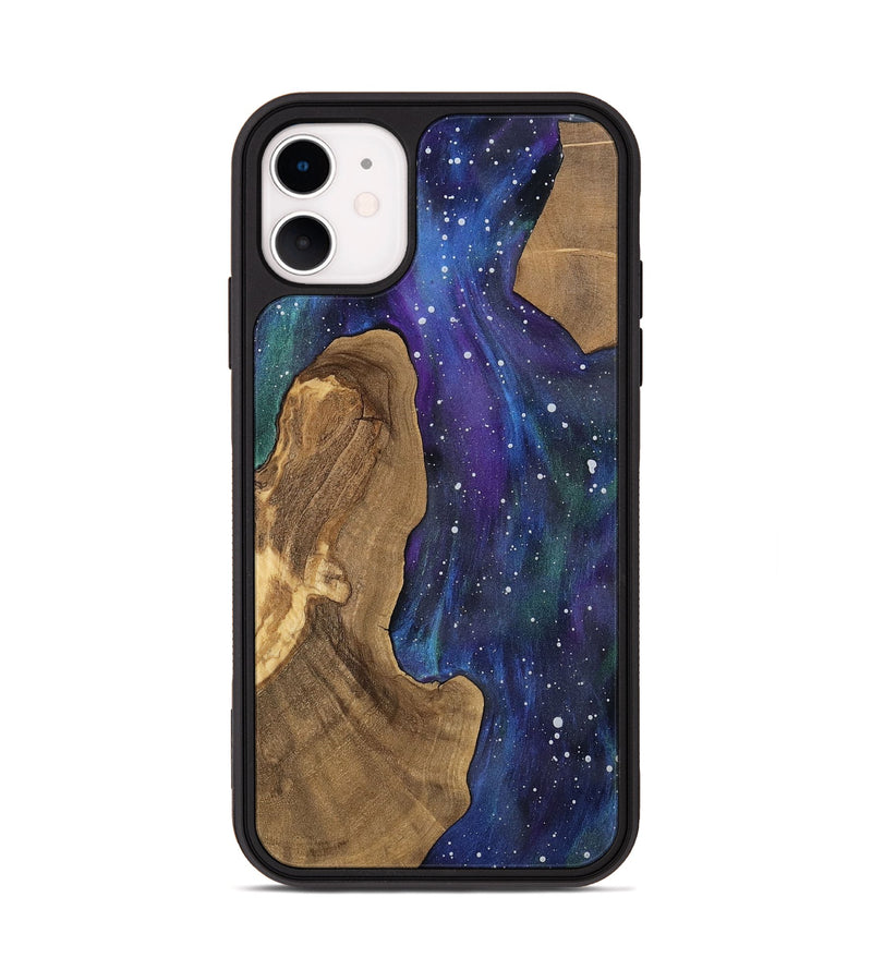 iPhone 11 Wood Phone Case - Emeline (Cosmos, 805523)