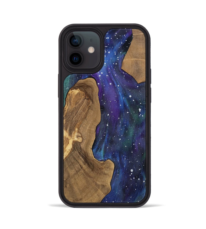 iPhone 12 Wood Phone Case - Emeline (Cosmos, 805523)