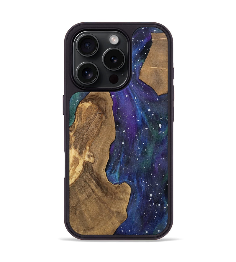 iPhone 16 Pro Wood Phone Case - Emeline (Cosmos, 805523)