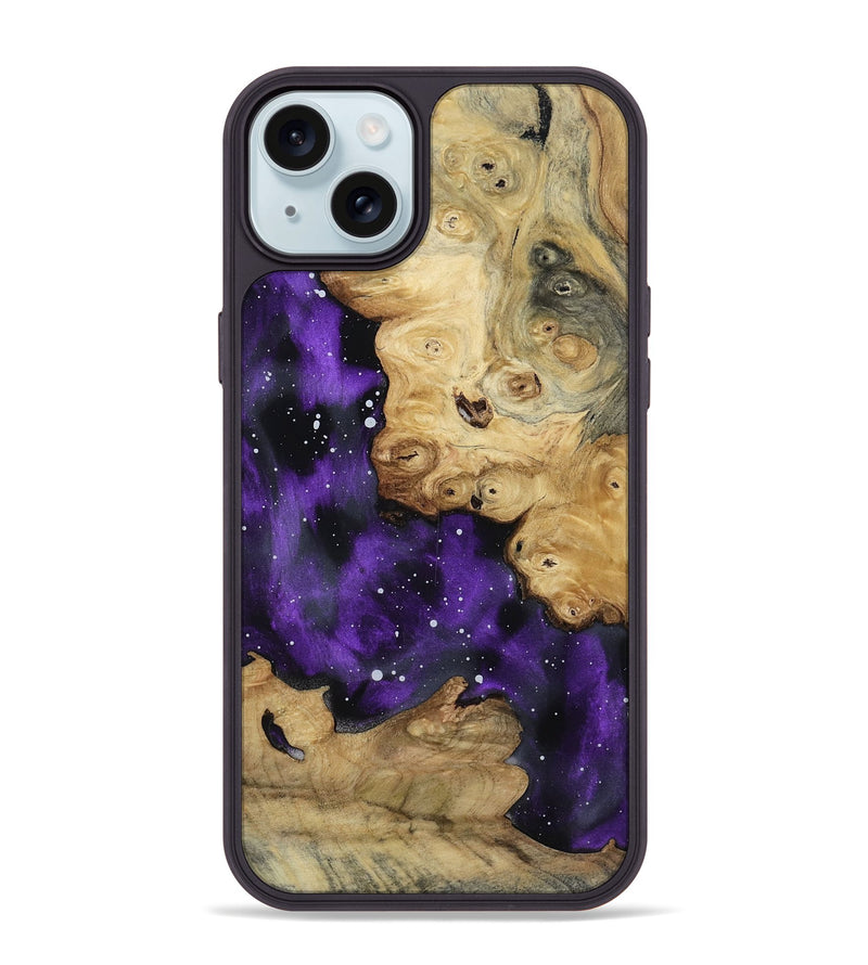 iPhone 15 Plus Wood Phone Case - Sonji (Cosmos, 805525)