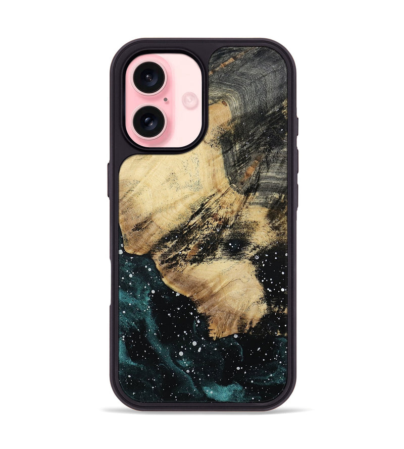 iPhone 16 Wood Phone Case - Maya (Cosmos, 805527)