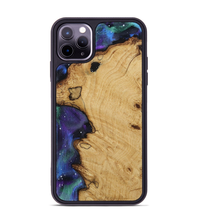 iPhone 11 Pro Max Wood Phone Case - Iyanna (Ancient Olive, 805528)