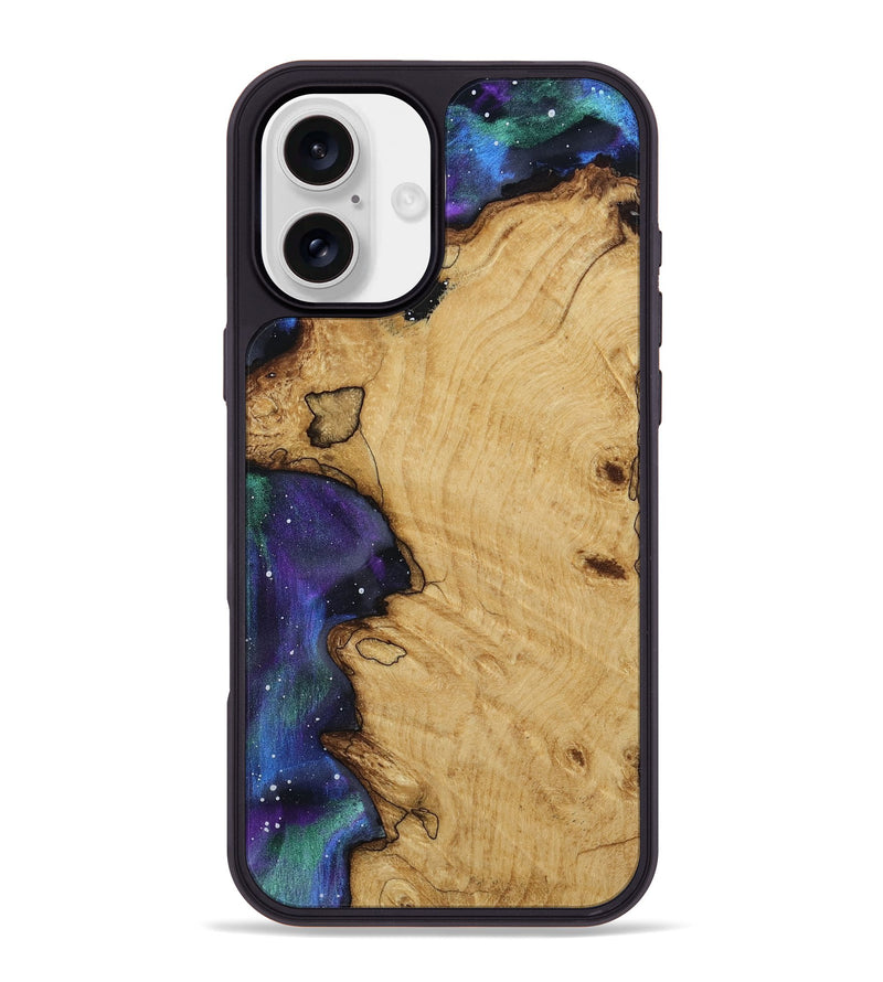 iPhone 16 Plus Wood Phone Case - Iyanna (Ancient Olive, 805528)