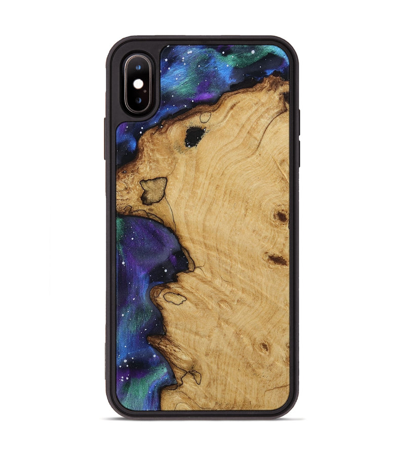 iPhone Xs Max Wood Phone Case - Iyanna (Ancient Olive, 805528)
