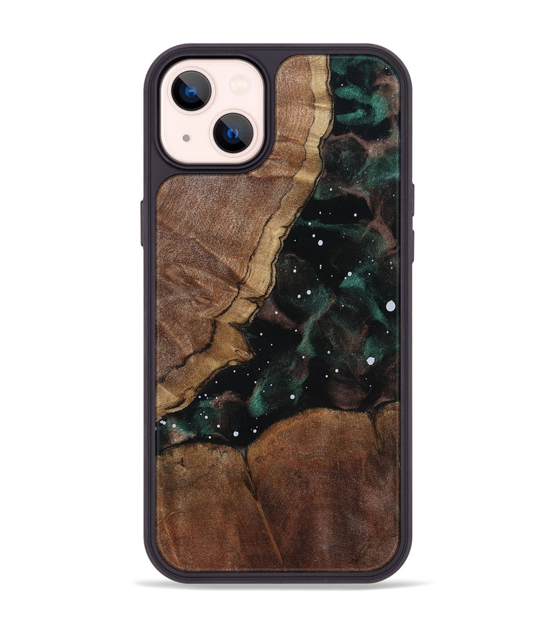 iPhone 14 Plus Wood Phone Case - Cecelia (Cosmos, 805531)