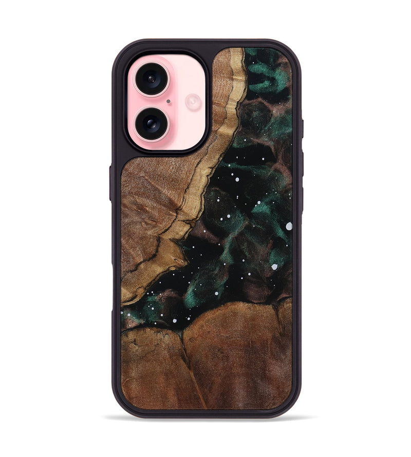 iPhone 16 Wood Phone Case - Cecelia (Cosmos, 805531)