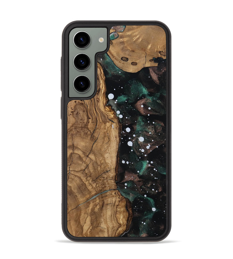 Galaxy S23 Plus Wood Phone Case - Erma (Ancient Olive, 805533)