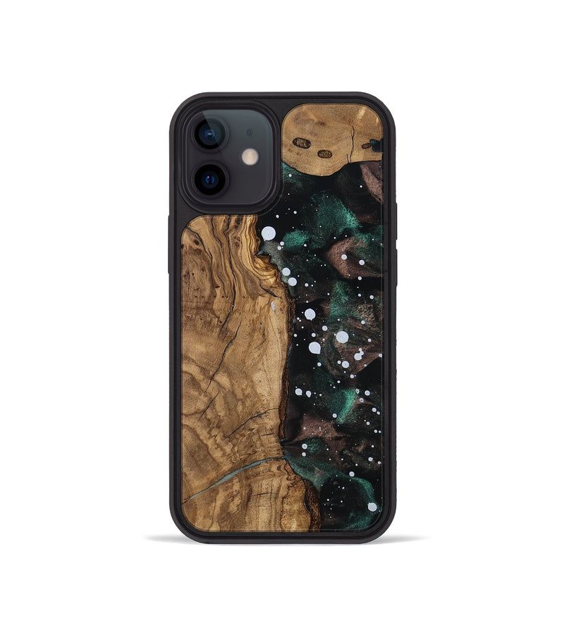 iPhone 12 mini Wood Phone Case - Erma (Ancient Olive, 805533)