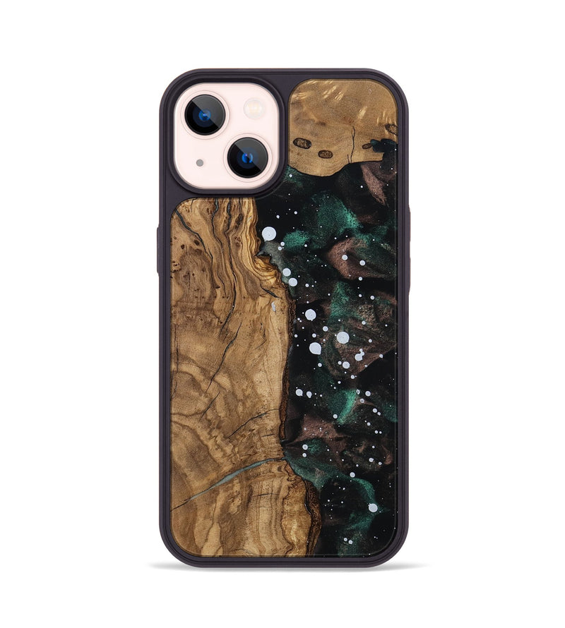 iPhone 14 Wood Phone Case - Erma (Ancient Olive, 805533)