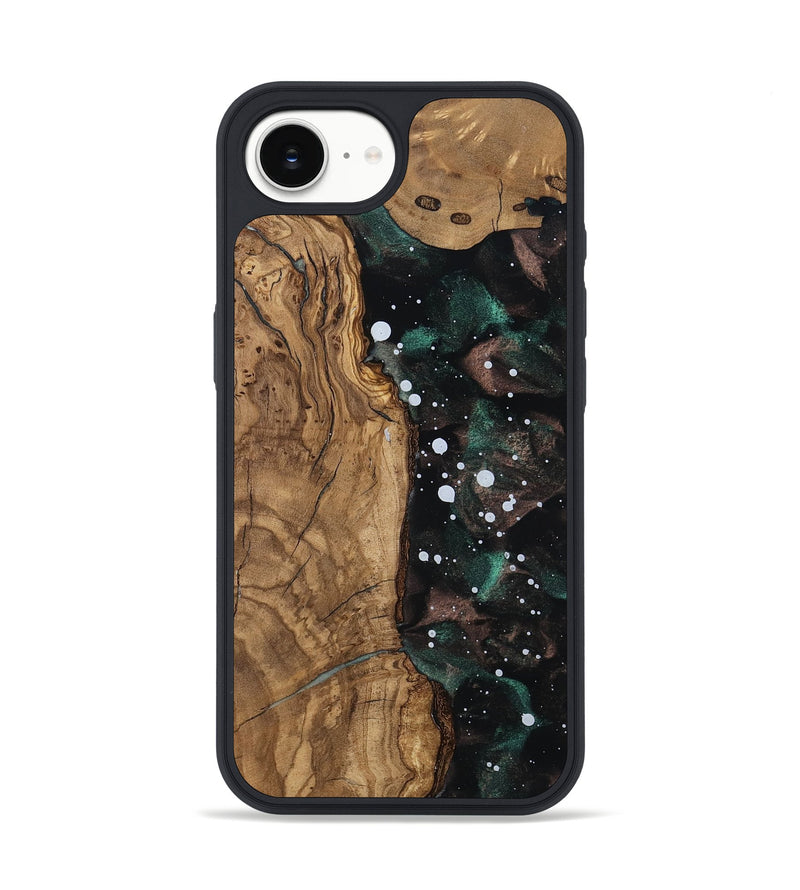 iPhone 16e Wood Phone Case - Erma (Ancient Olive, 805533)
