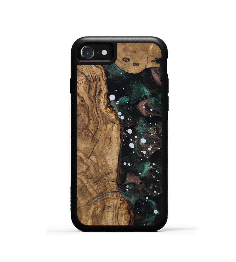 iPhone SE Wood Phone Case - Erma (Ancient Olive, 805533)