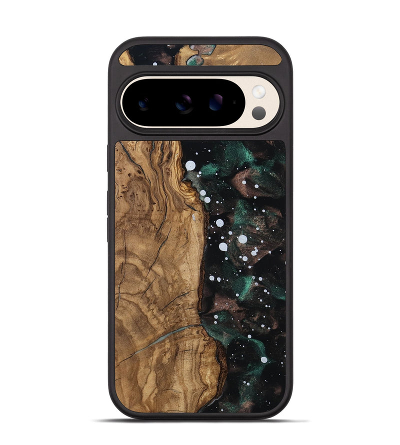 Pixel 10 Wood Phone Case - Erma (Ancient Olive, 805533)