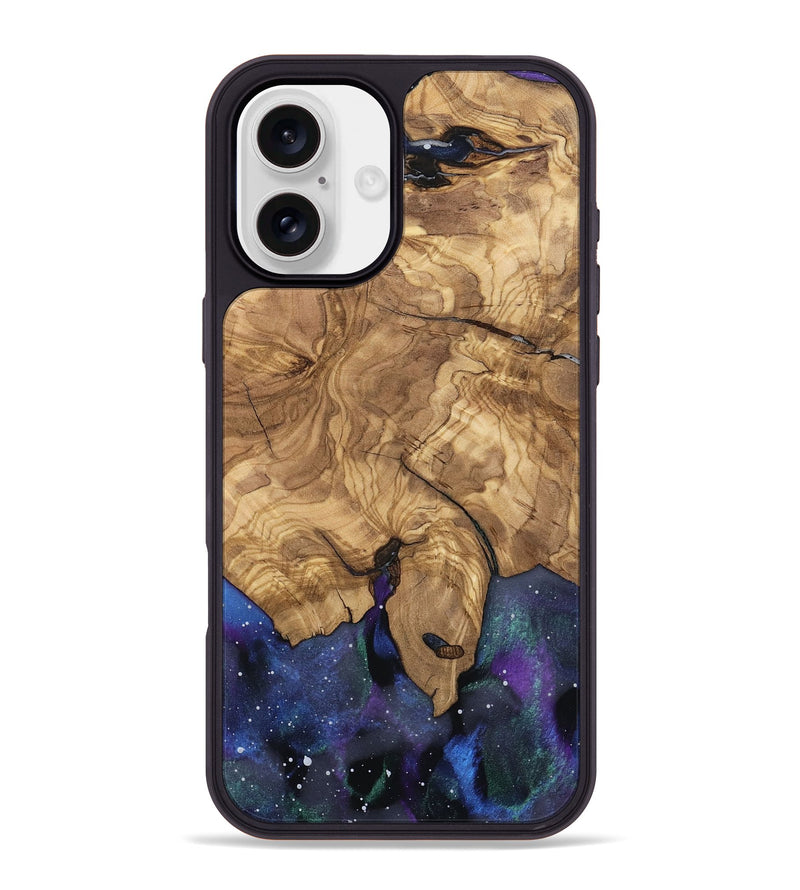 iPhone 16 Plus Wood Phone Case - Taytum (Ancient Olive, 805538)