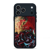 iPhone 17 Pro Max Wood Phone Case - Aldo (Red, 805555)